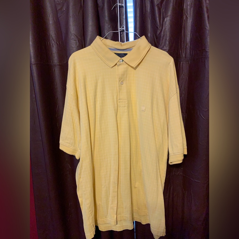 Tommy Hilfiger polo tee canary yellow xxl